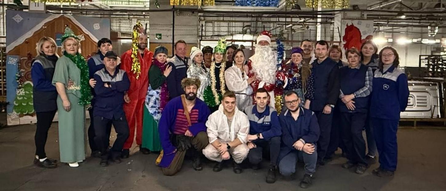 Новогодние поздравления в ОП