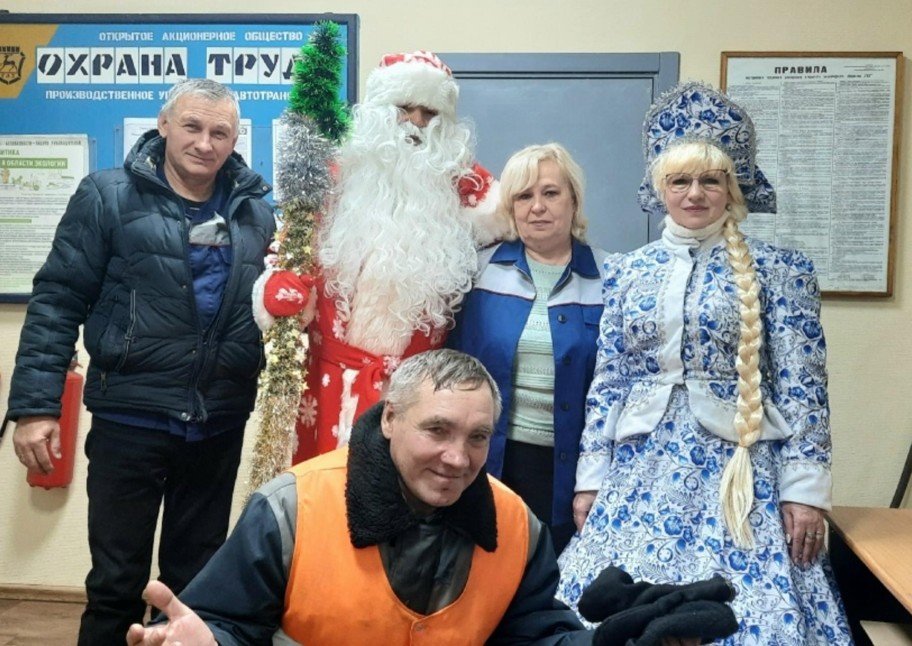 Новогодние поздравления в Технопарке