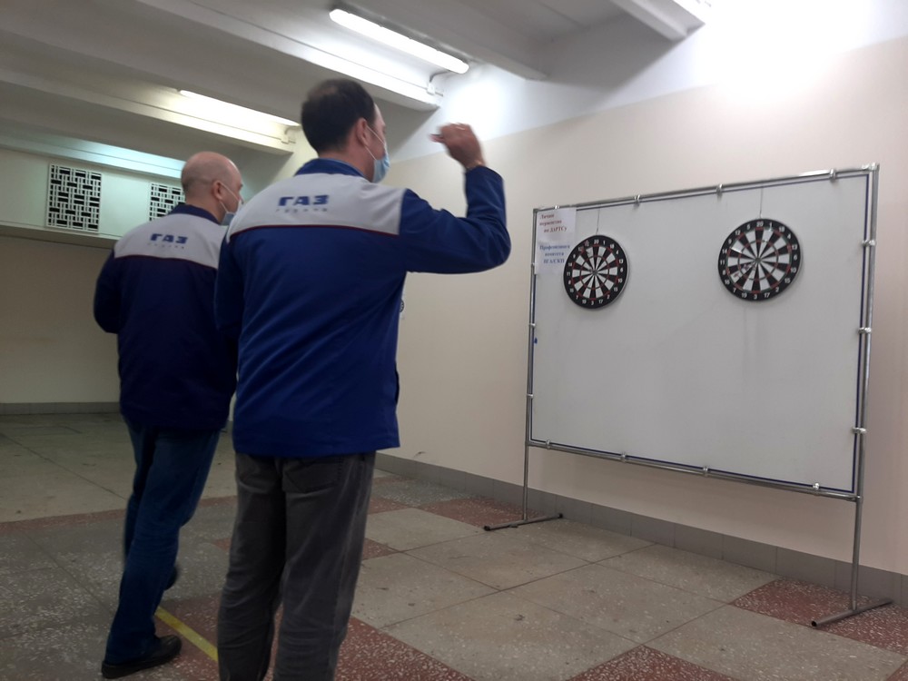 С 13 по 15 апреля 2021 года в производствах ПГА и СКП проводилось личное первенство по дартсу на призы Профкома ПГА/СКП