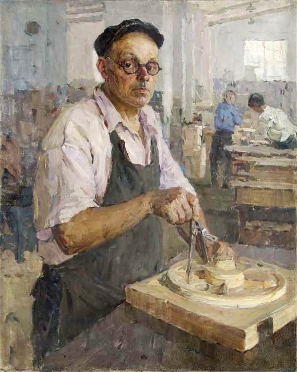 95.Котов Петр Иванович, "Столяр первого разряда", 1950
