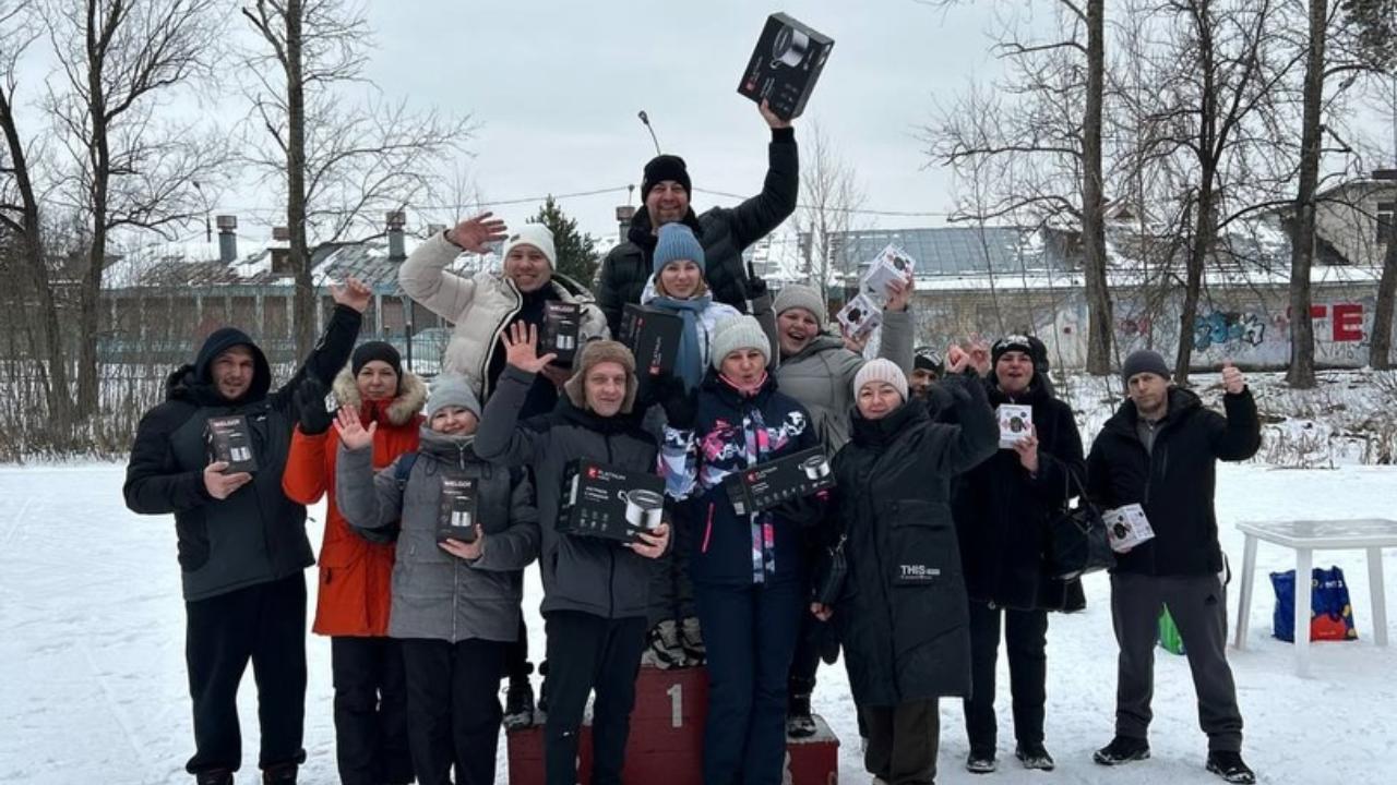 Сегодня в Стригино прошел зимний спортивный праздник Завода цветного литья. Сегодня в Стригино прошел зимний спортивный праздник Завода цветного литья.