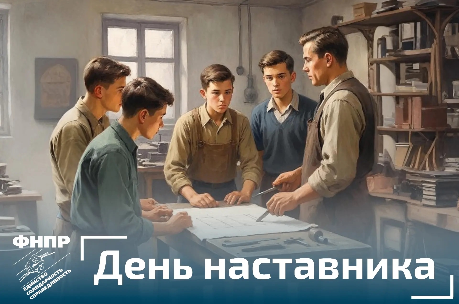 Поздравление ФНПР с Днем наставника