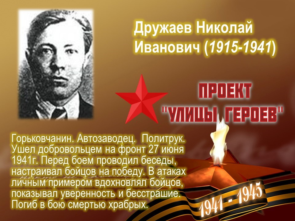 Улица Дружаева (Автозаводский район, г.Н.Новгород)