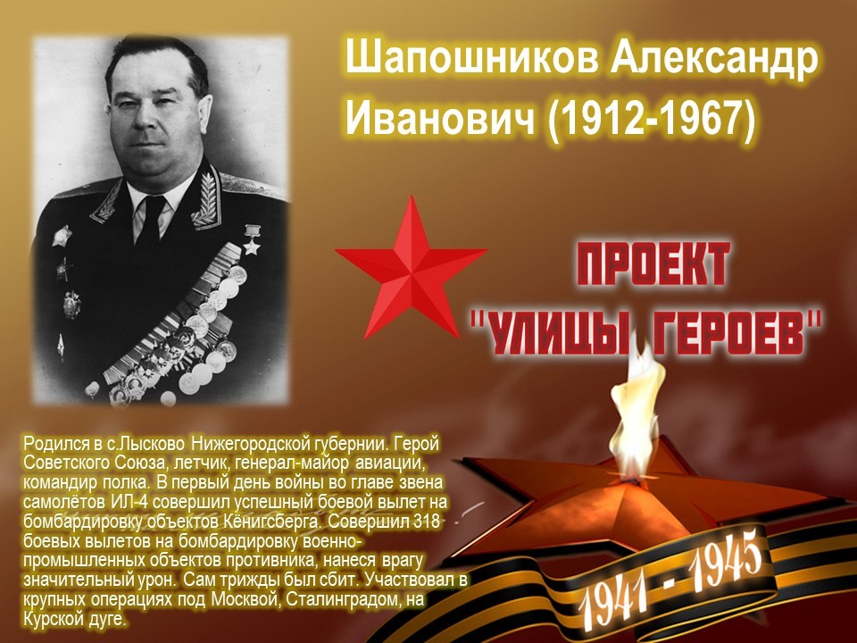 Улица Шапошникова (Приокский район, г.Н.Новгород)