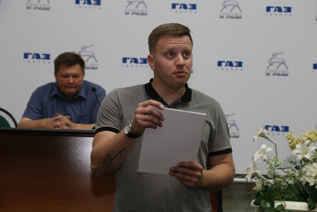 20 июня 2016 года на оперативном совещании профсоюзного актива председатель Совета молодежи ППО в ОАО "ГАЗ" А.Н.Баранов доложил о результатах проверки прохождения производственной практики студентов НАМТ на Нижегородских предприятиях Группы "ГАЗ".