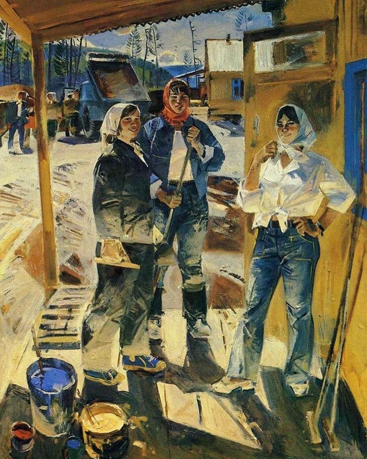 105.Жемеркин Вячеслав Иванович, "Девчата из Магистрального", 1974