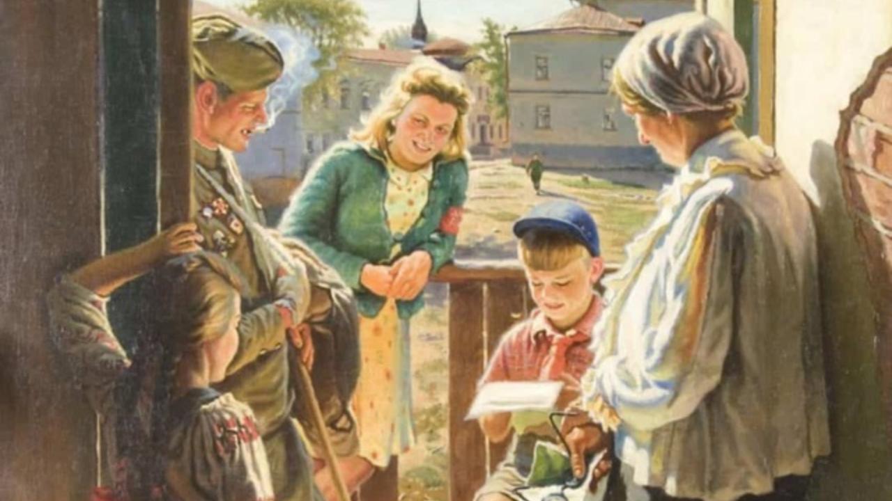 Александр Лактионов. «Письмо с фронта» (1947)