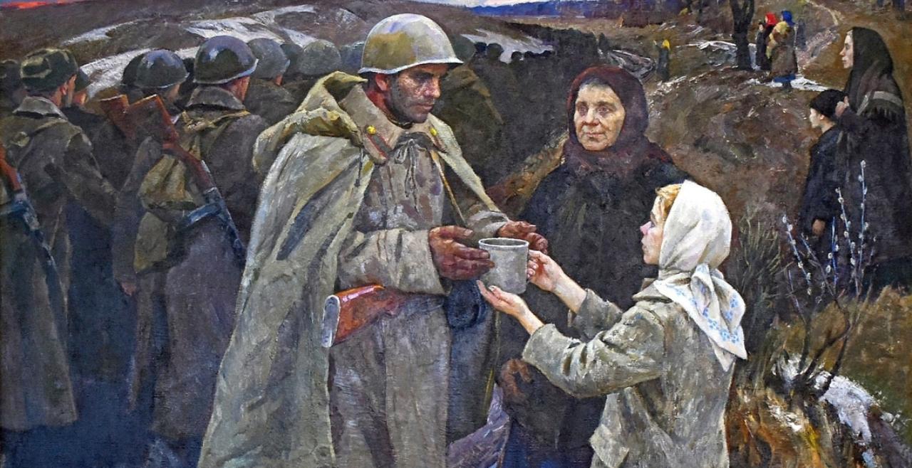 Картины  о Великой Отечественной войне #ГодЗащитникаОтечества2025