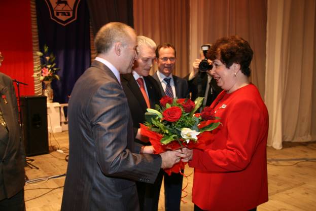 24 сентября 2010 года во Дворце культуры ОАО «ГАЗ» прошло торжественное мероприятие, посвященное Дню машиностроителя, с награждением лучших работников.
