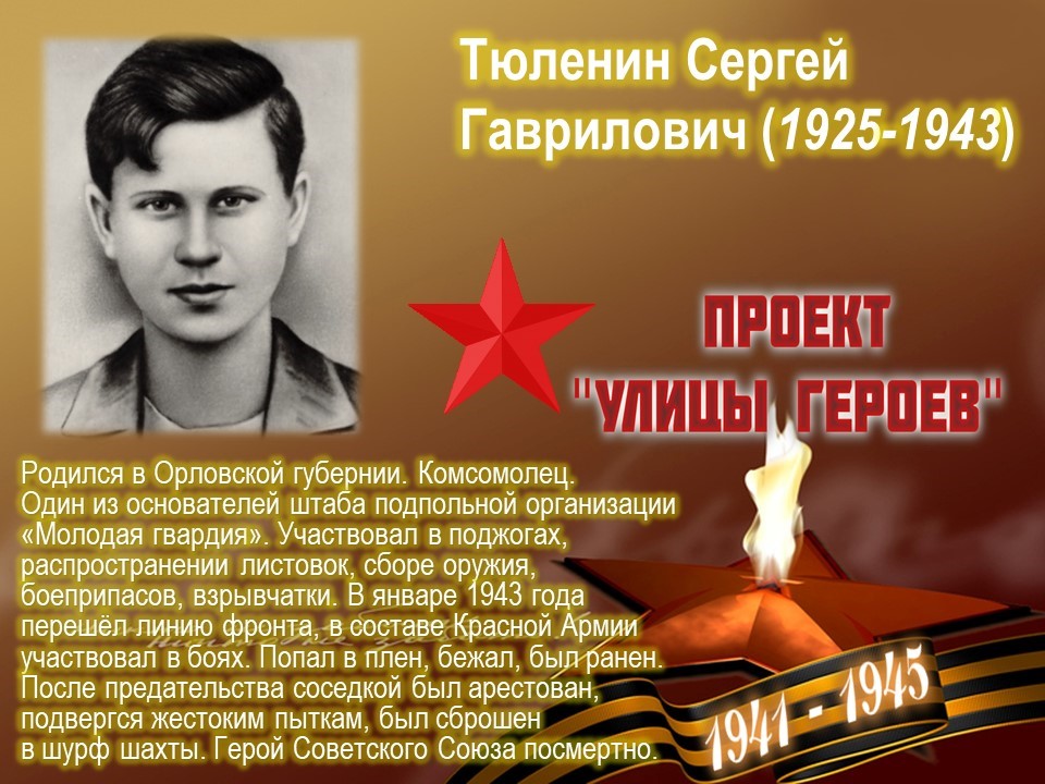 Улица Тюленина (Автозаводский район, г.Н.Новгород)
