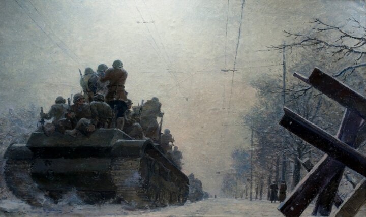Григорий Нисский. "На защиту Москвы" (1942)
