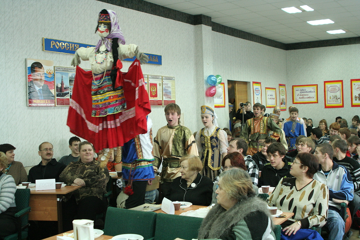 12 февраля 2010 года в ФГОУ СПО «Нижегородский автомеханический техникум» прошел фольклорный праздник «Широкая масленица».