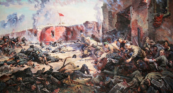 Петр Кривоногов. «Защитники Брестской крепости» (1951)
