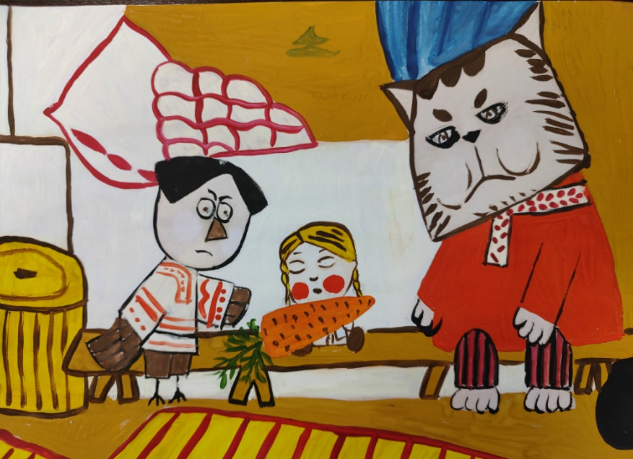 Представляем вам работы участников конкурса детских рисунков «Герои сказок народов России», посвященного 95-летию ППО в ОАО «ГАЗ» и Году единства народов России.