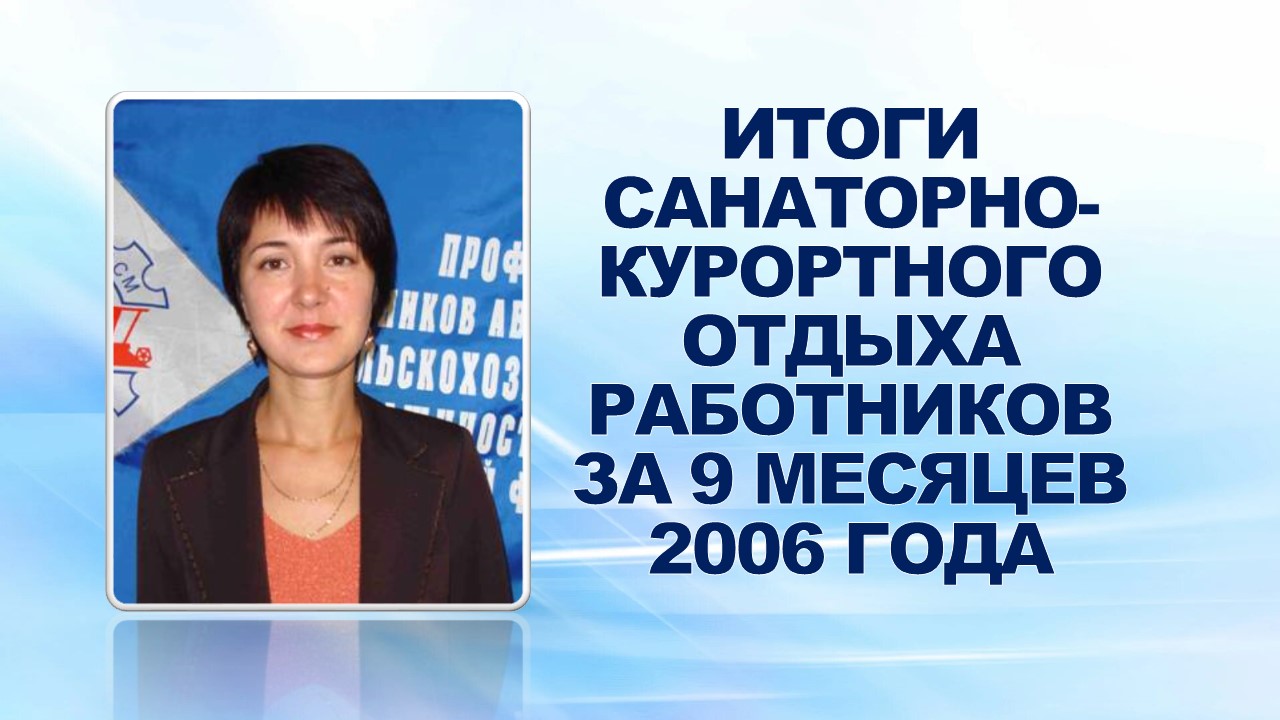 11 сентября 2006 года комиссией социального страхования профсоюзного комитета ОАО "ГАЗ" подведены итоги санаторно-курортного отдыха работников ОАО "ГАЗ" и ООО "Автозавод "ГАЗ" за 9 месяцев текущего года из фонда прибыли заводов (ФП) и из фонда социального 11 сентября 2006 года комиссией социального страхования профсоюзного комитета ОАО "ГАЗ" подведены итоги санаторно-курортного отдыха работников ОАО "ГАЗ" и ООО "Автозавод "ГАЗ" за 9 месяцев текущего года из фонда прибыли заводов (ФП) и из фонда социального