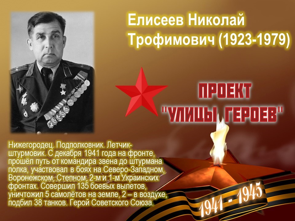 Улица Героя Елисеева (Приокский район, г.Н.Новгород)