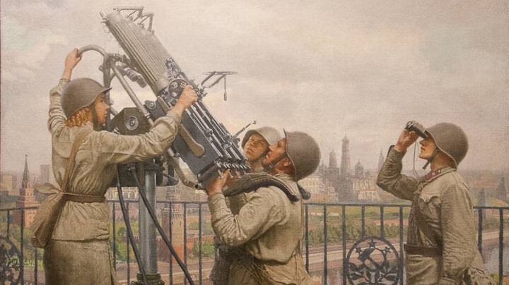 Василий Журавлев. "Московские зенитчики" (1943)