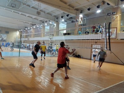 16 марта 2019 года в доме физкультуры с бассейном Профсоюзный комитет ПГА провел волейбольный турнир