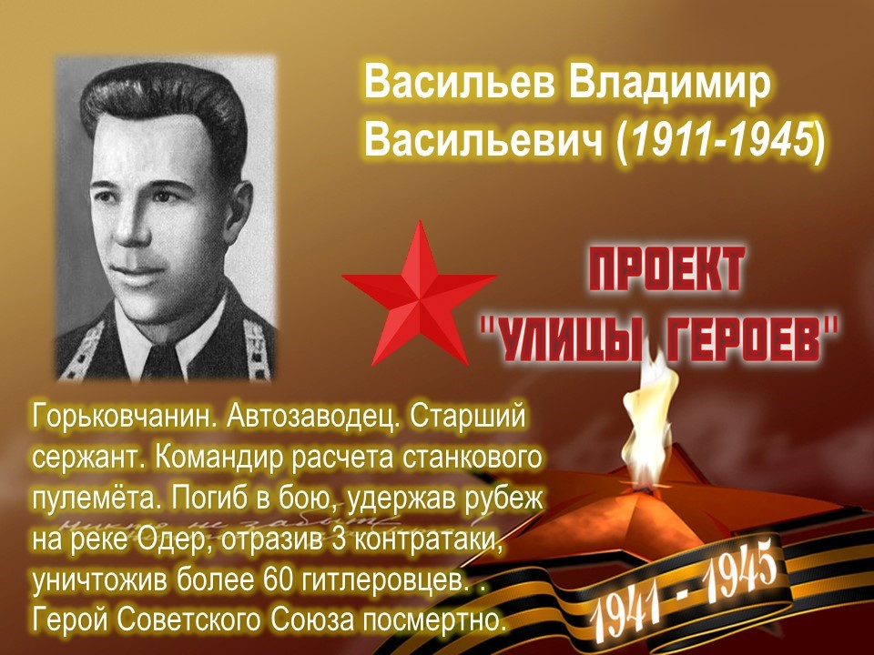 Улица Героя Васильева (Автозаводский район, г.Н.Новгород)