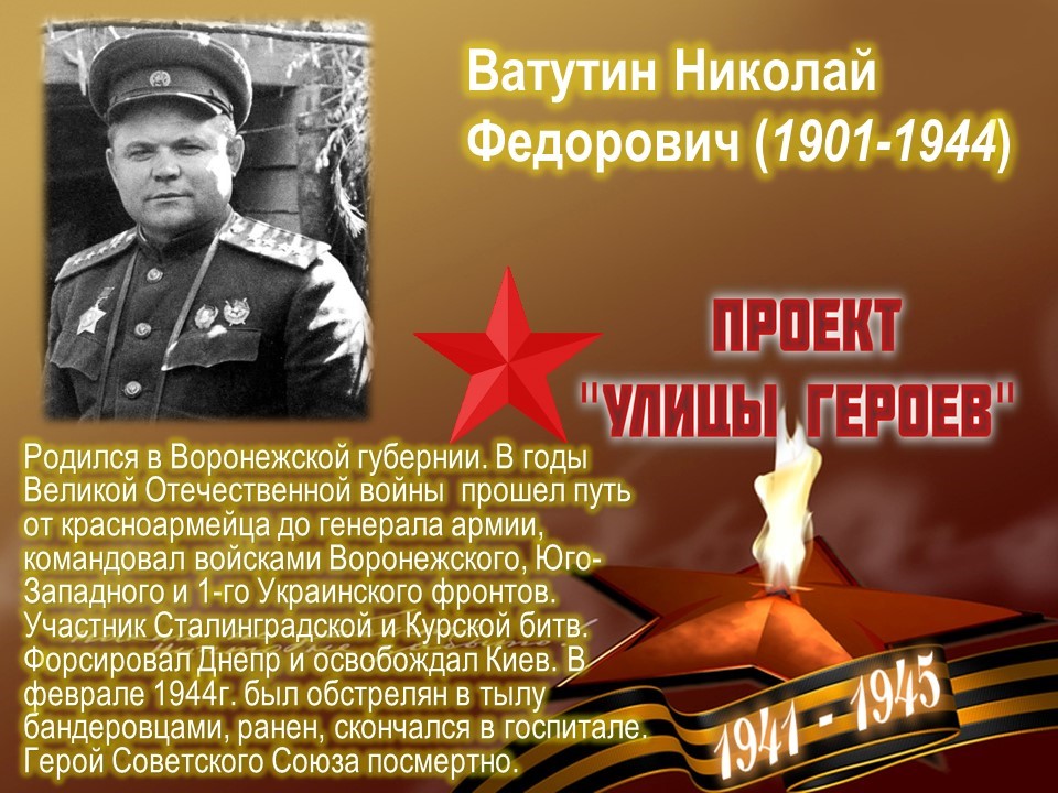 Улица Ватутина (Автозаводский район, г.Н.Новгород)