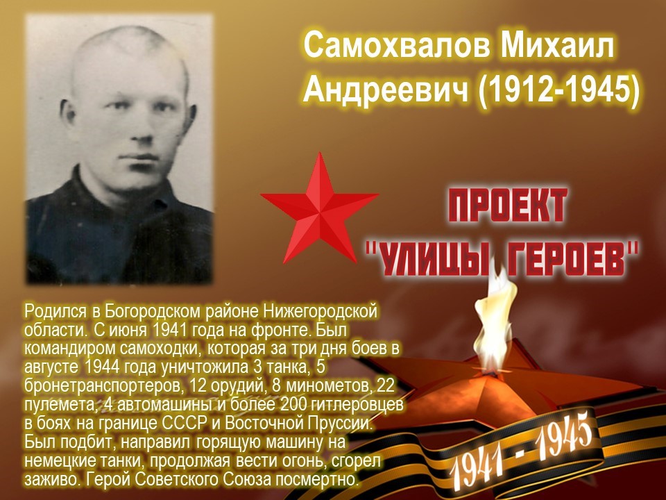 Улица Самохвалова (г.Богородск)