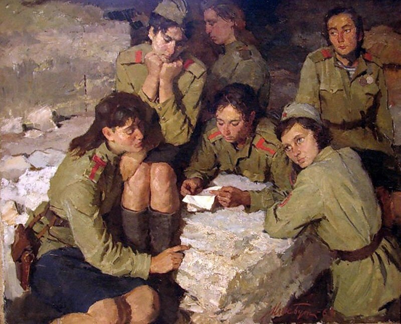 Картины  о Великой Отечественной войне #ГодЗащитникаОтечества2025